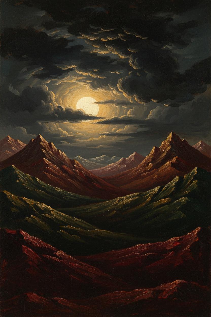 The Lunar Revelation: Shadows Of The Sublime — Matthieu Fournier