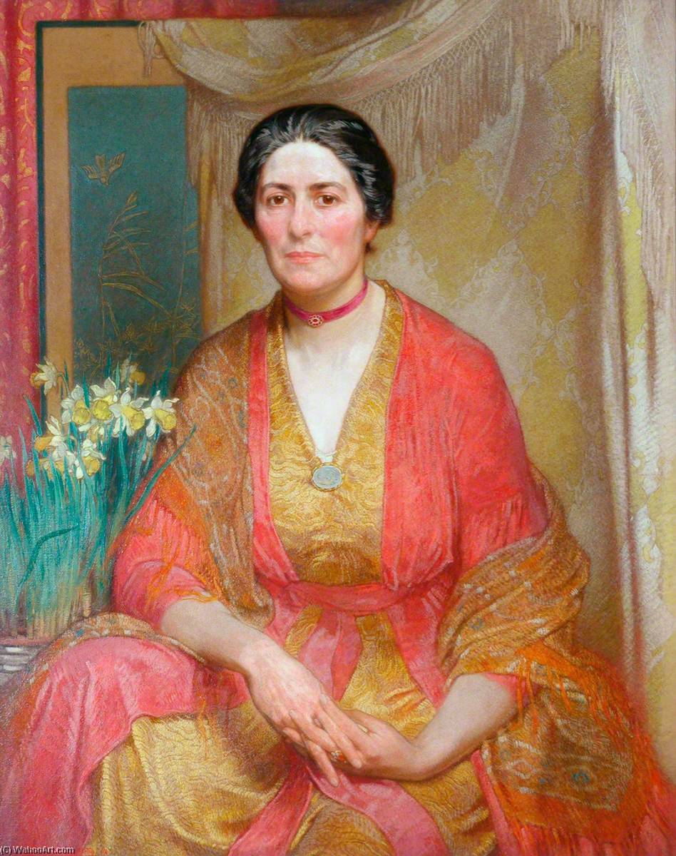 Portrait Of The Artist's Wife — William Shackleton