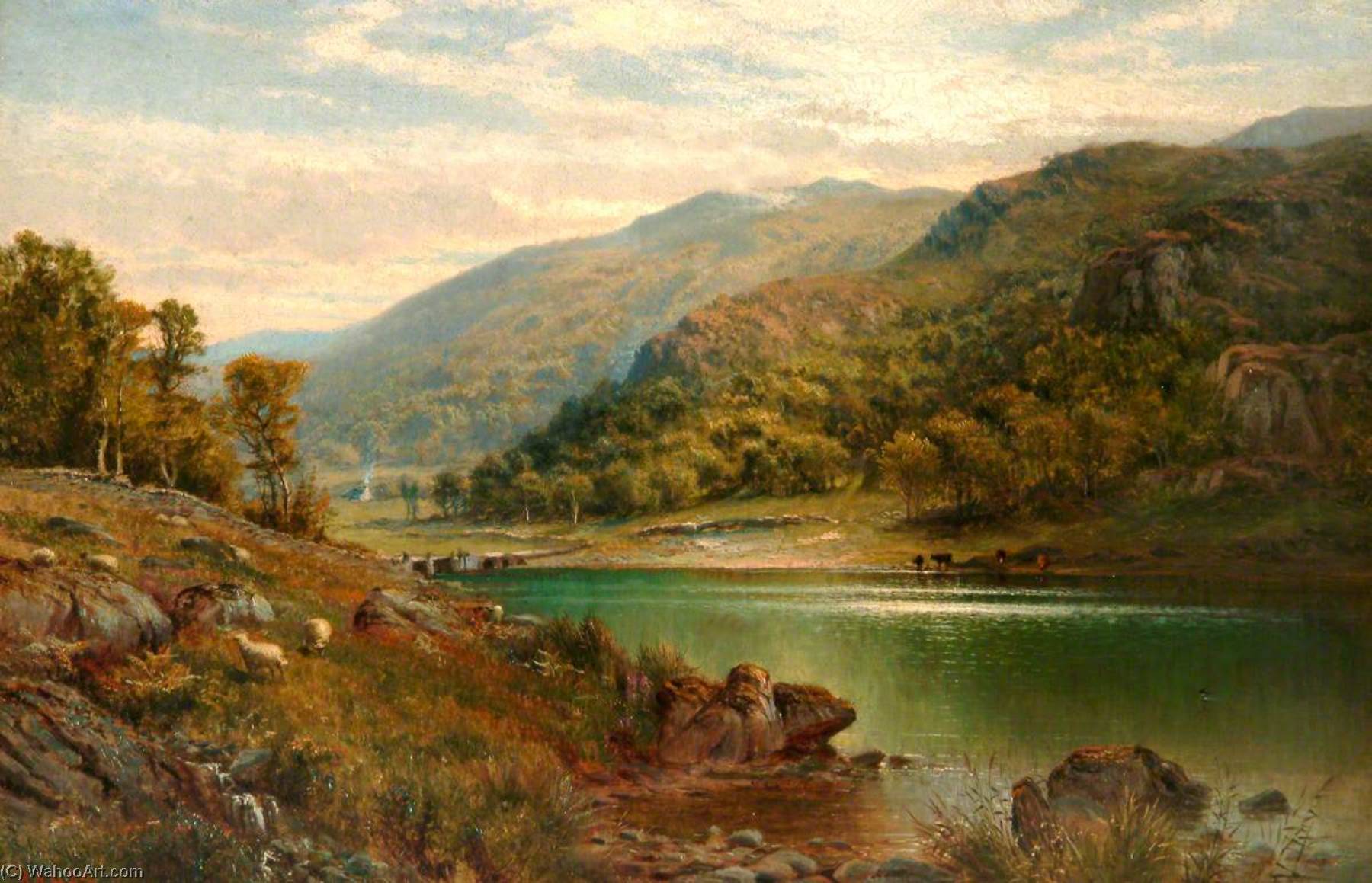 Llyn Mymbyr, Capel Curig — Alfred Augustus Glendening