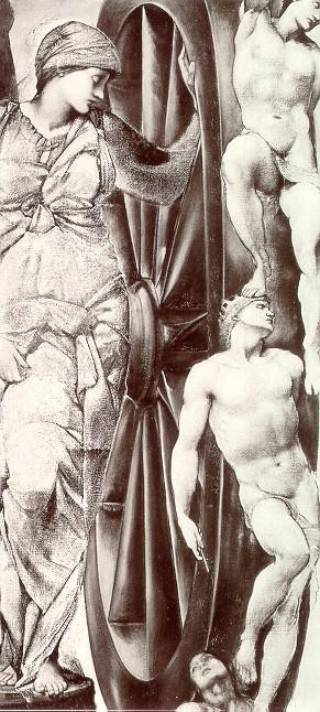The Wheel Of Fortune, Study — Edward Coley Burne-jones