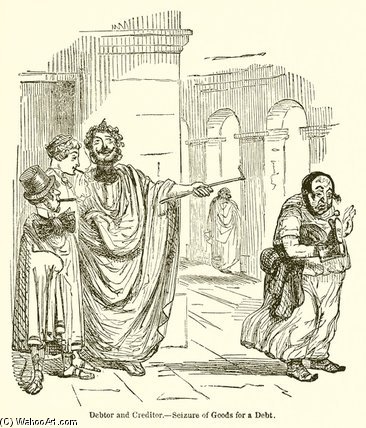 Debtor And Creditor.-seizure Of Goods For A Debt — John Leech