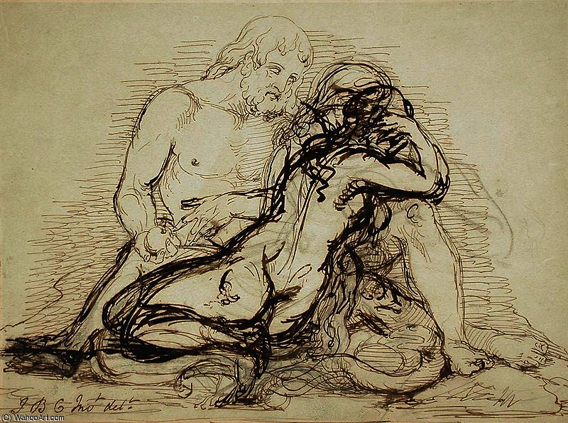 Adam And Eve — Giovanni Battista Cipriani