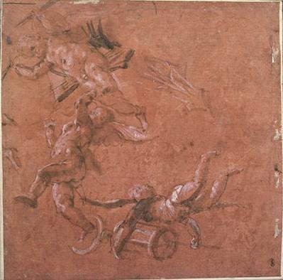Studies Of Three Putti — Paolo Veronese