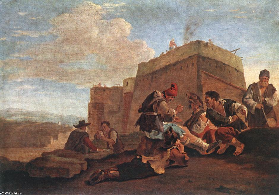 Landscape With Morra Players — Pieter Boddingh Van Laer