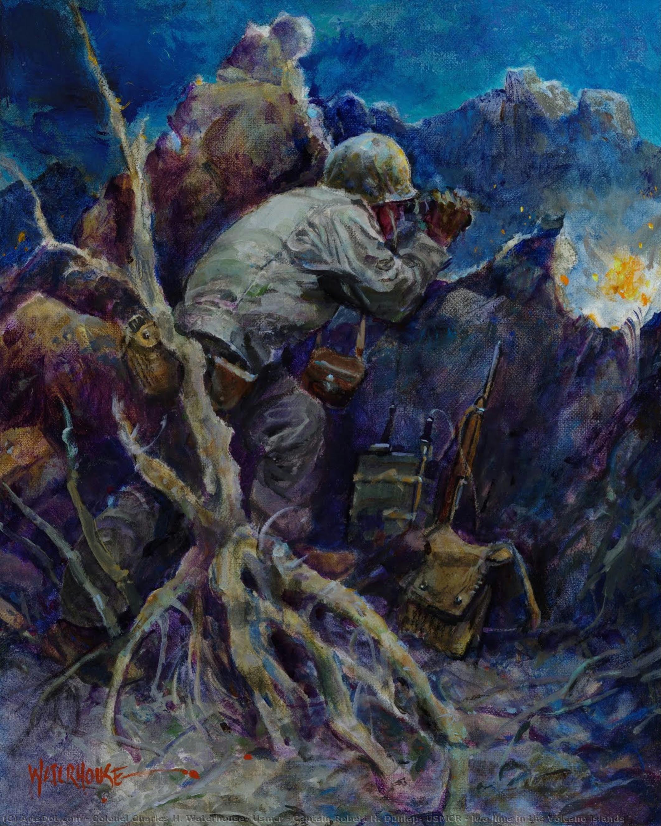 Captain Robert H. Dunlap, Usmcr - Iwo Jima In The Volcano Islands — Oberst Charles H. Waterhouse, Usmcr