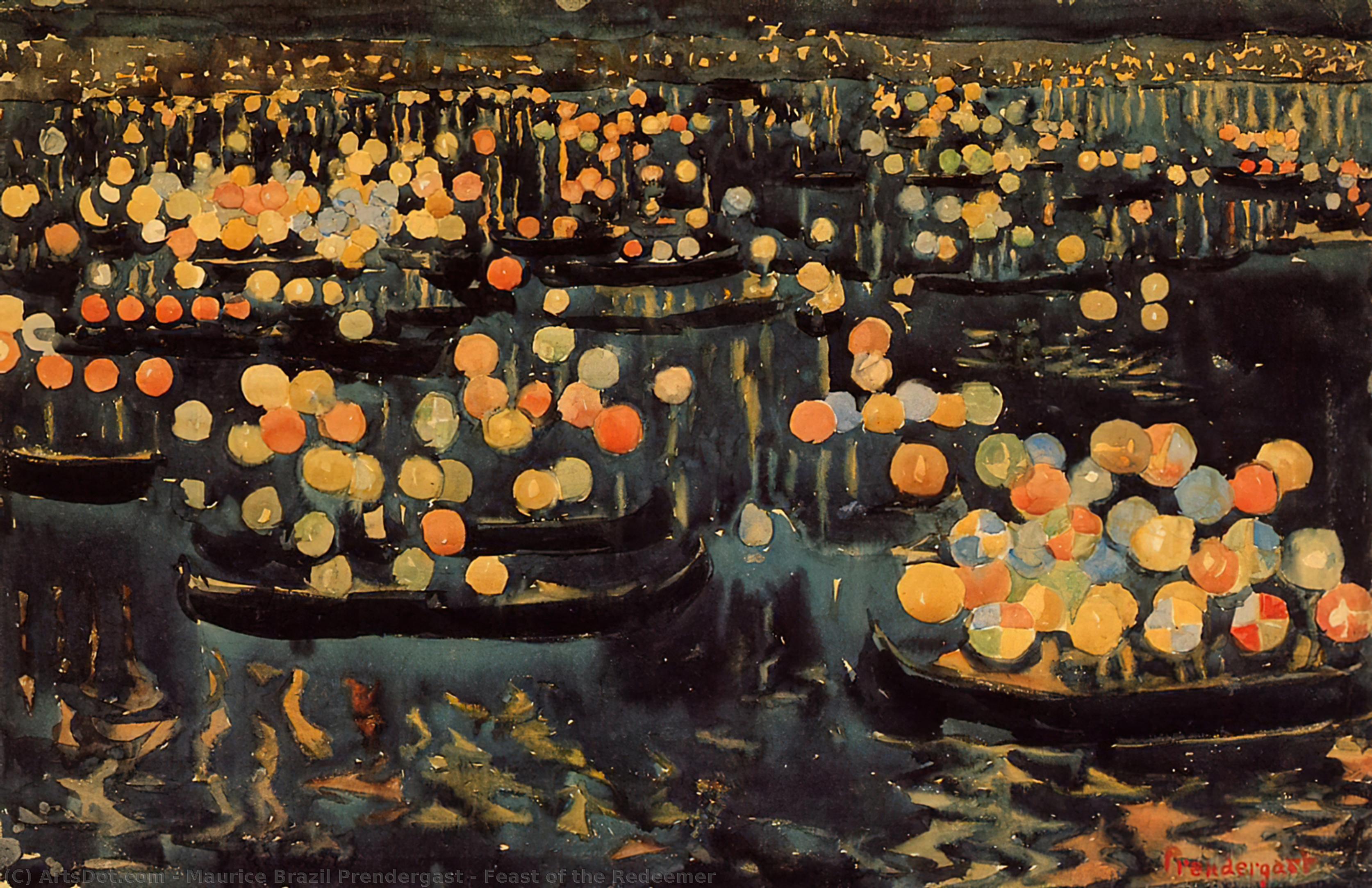 Feast Of The Redeemer — Maurice Brazil Prendergast