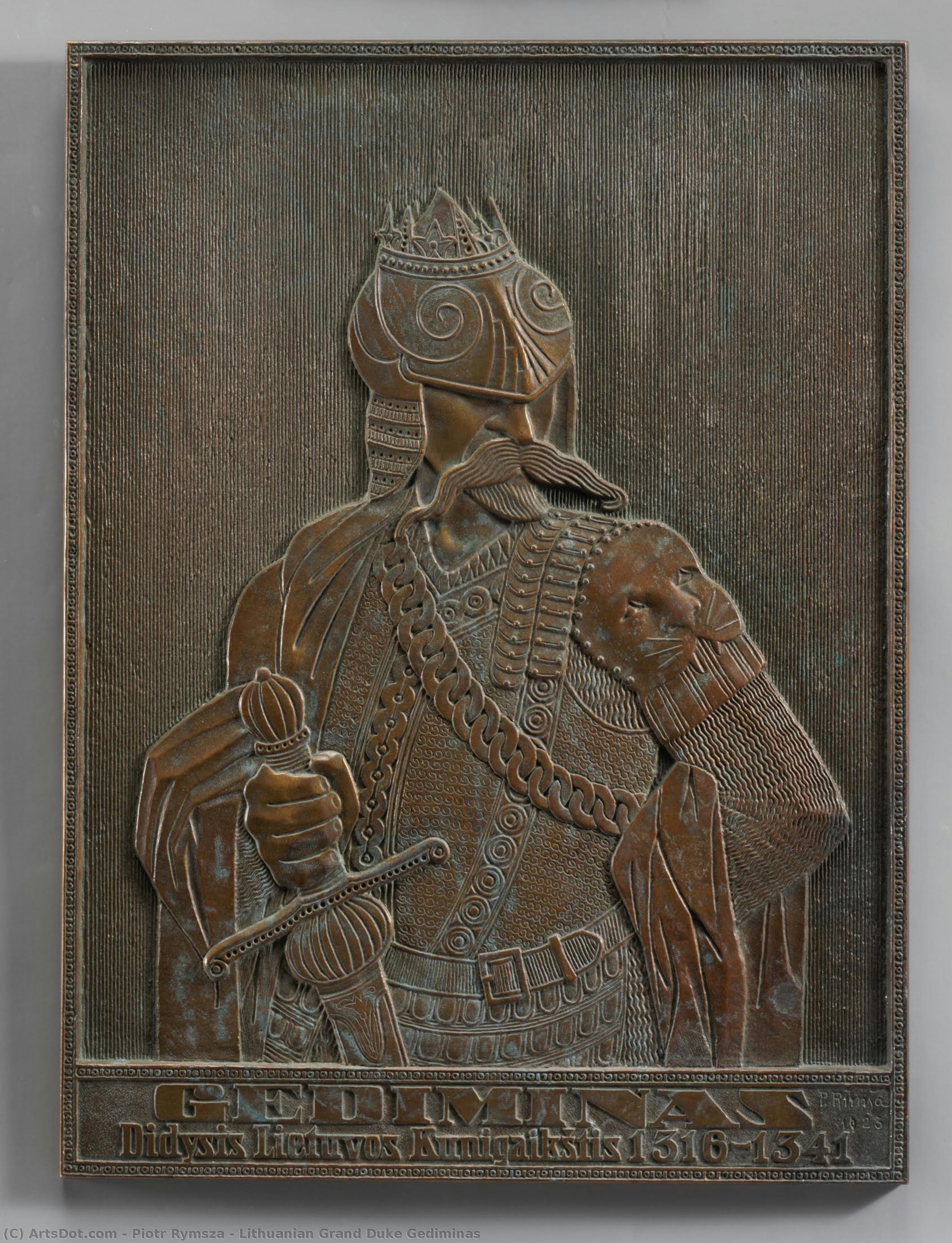 Lithuanian Grand Duke Gediminas — Piotr Rymsza