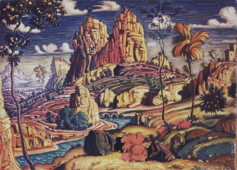 Memories Of Mantegna — Konstantin Fyodorovich Bogaevsky