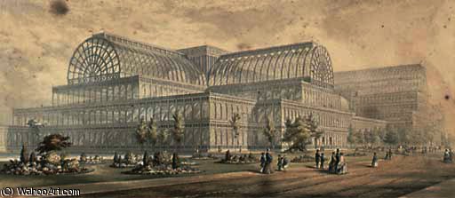 Gems Of The Crystal Palace, Sydenham (the Exterior) — George Baxter
