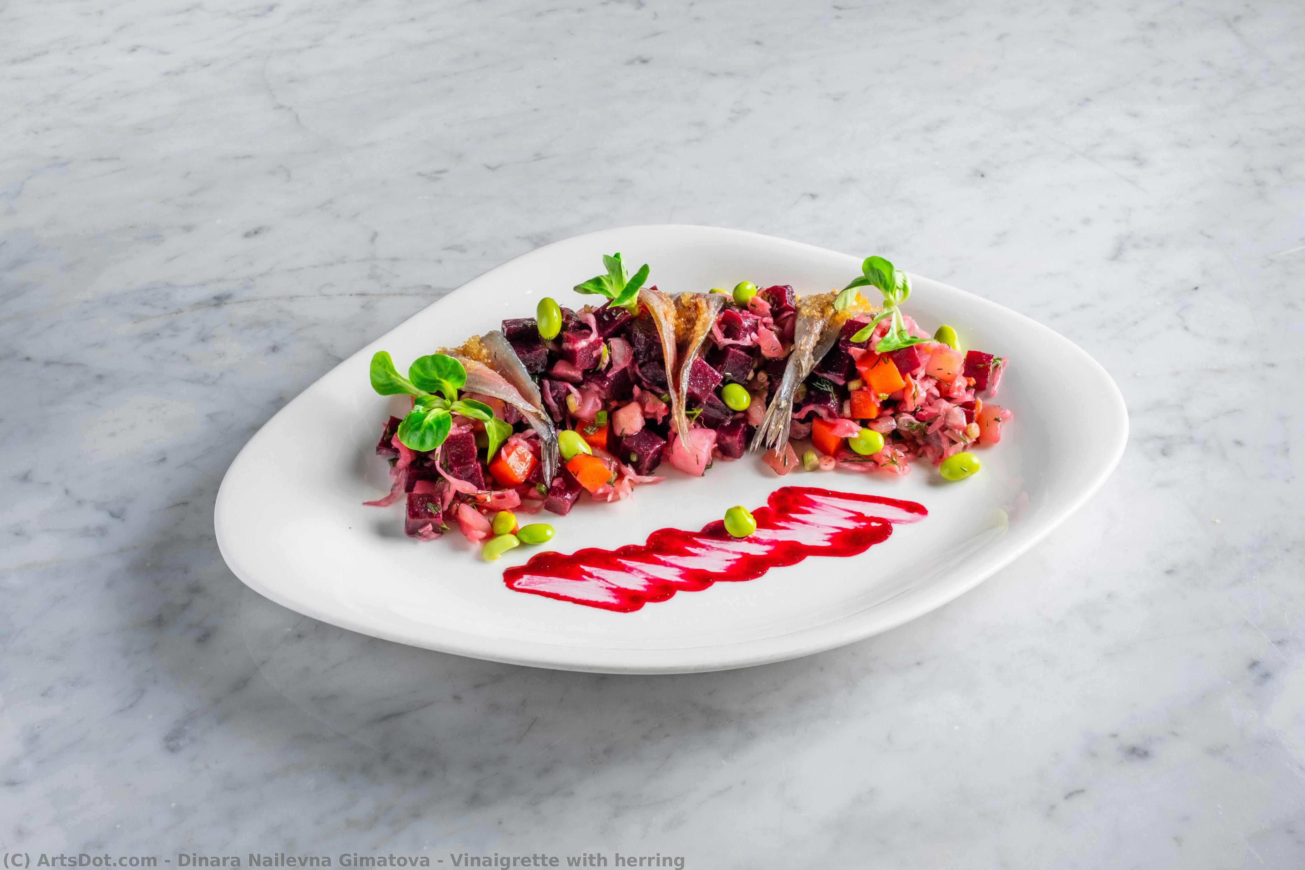 Vinaigrette With Herring — Dinara Nailevna Gimatova