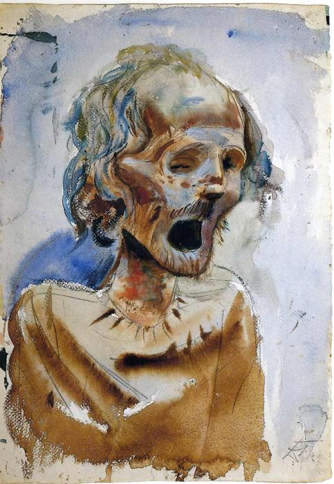 From The Catacombs In Palermo Ii — Otto Dix