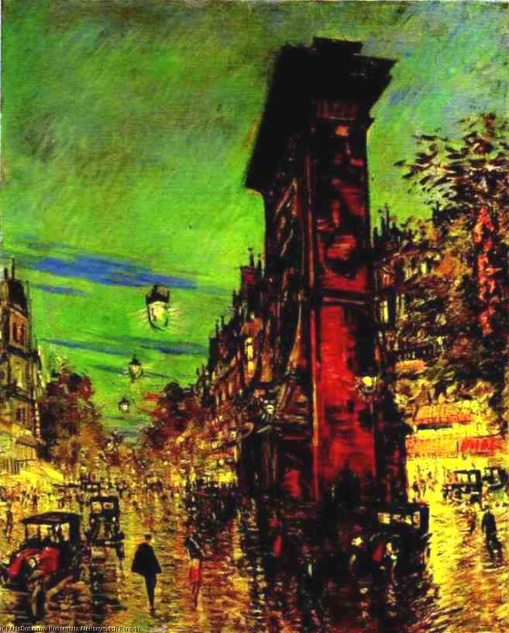 Paris. Saint Denis Arc — Konstantin Alexeievitch Korovin