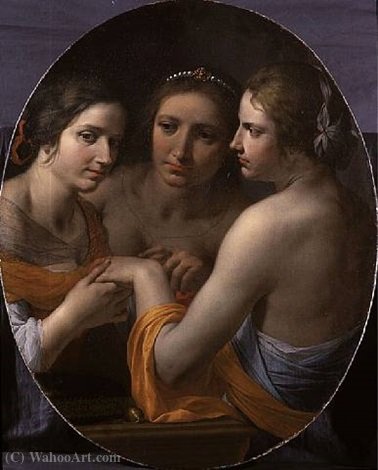 The Three Graces — Giacinto Gimignani