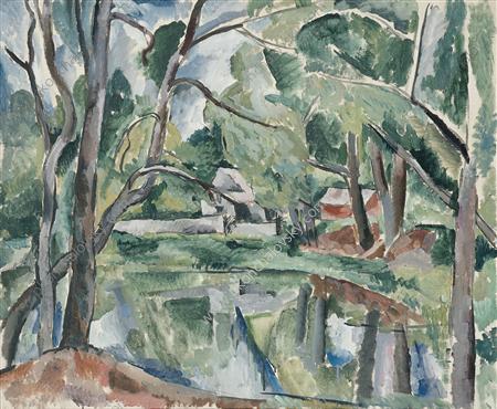 A Pond — Pyotr Konchalovsky