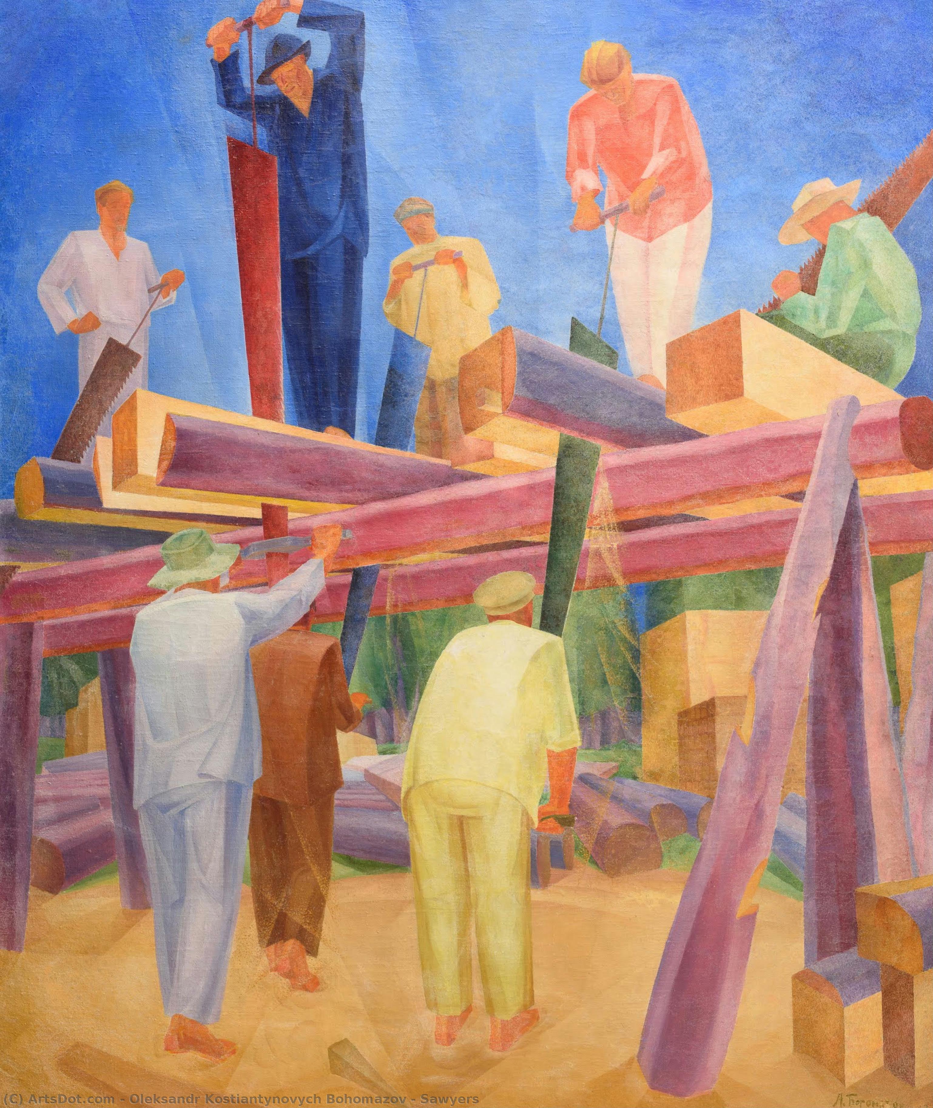Sawyers — Oleksandr Kostiantynovych Bohomazov