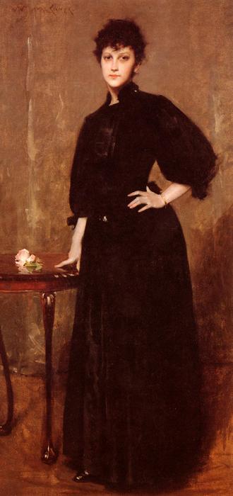 Portrait Of Mrs. C. — William Merritt Chase