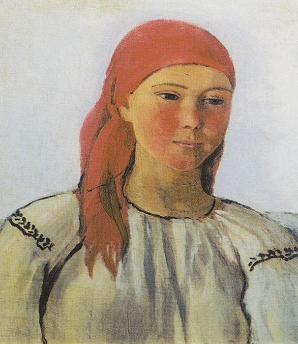 Portrait Of A Peasant Woman — Zinaida Serebriakova