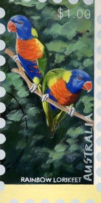 'dreams Of Australia' Series, Rainbow Lorikeet — Antonia Phillips