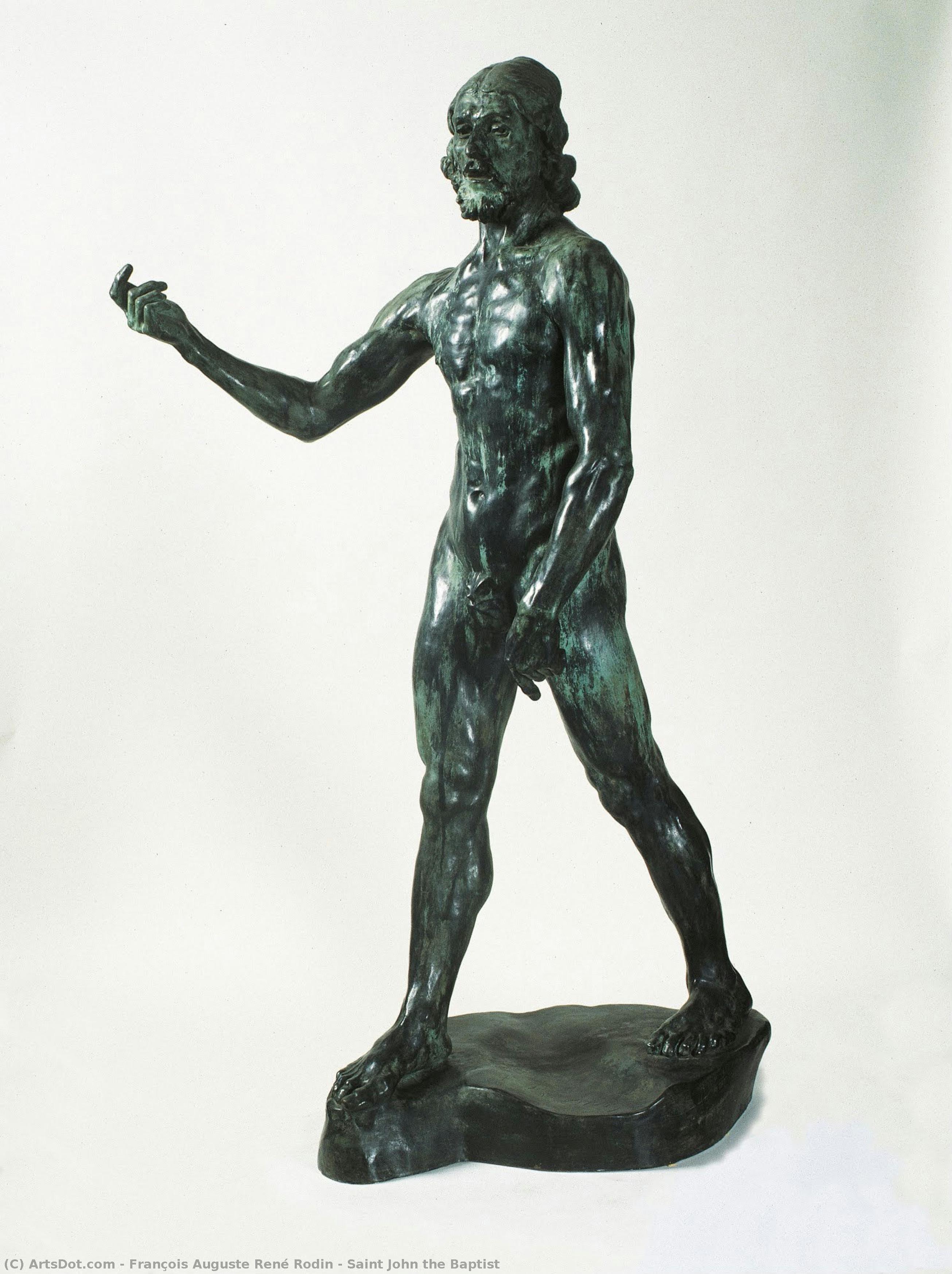 Saint John The Baptist — Огист Роден