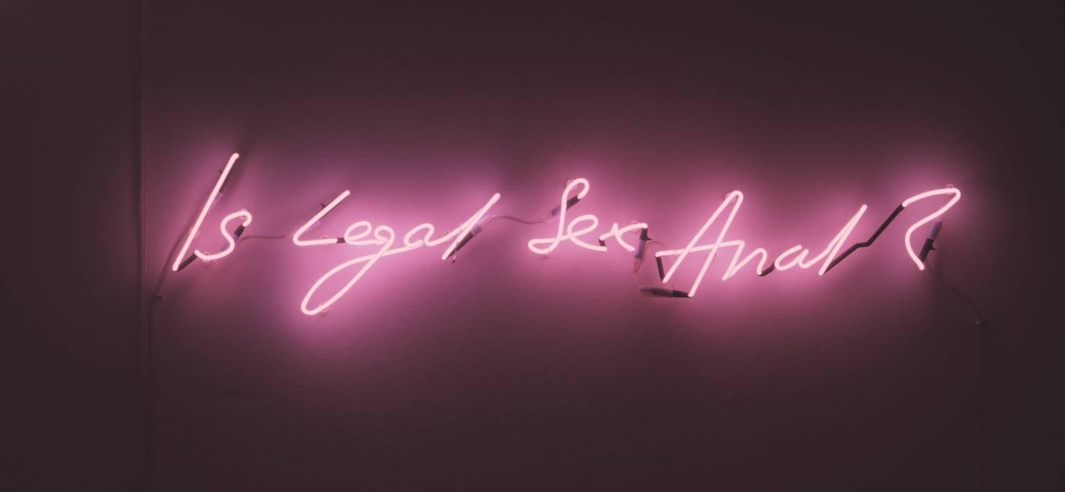 Is Legal Sex Anal — Tracey Emin