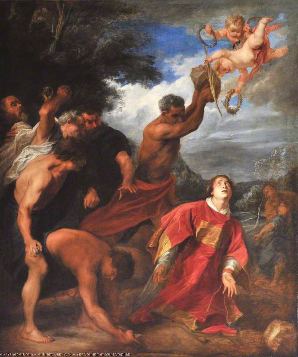 The Stoning Of Saint Stephen — Sir Anthony Van Dyck