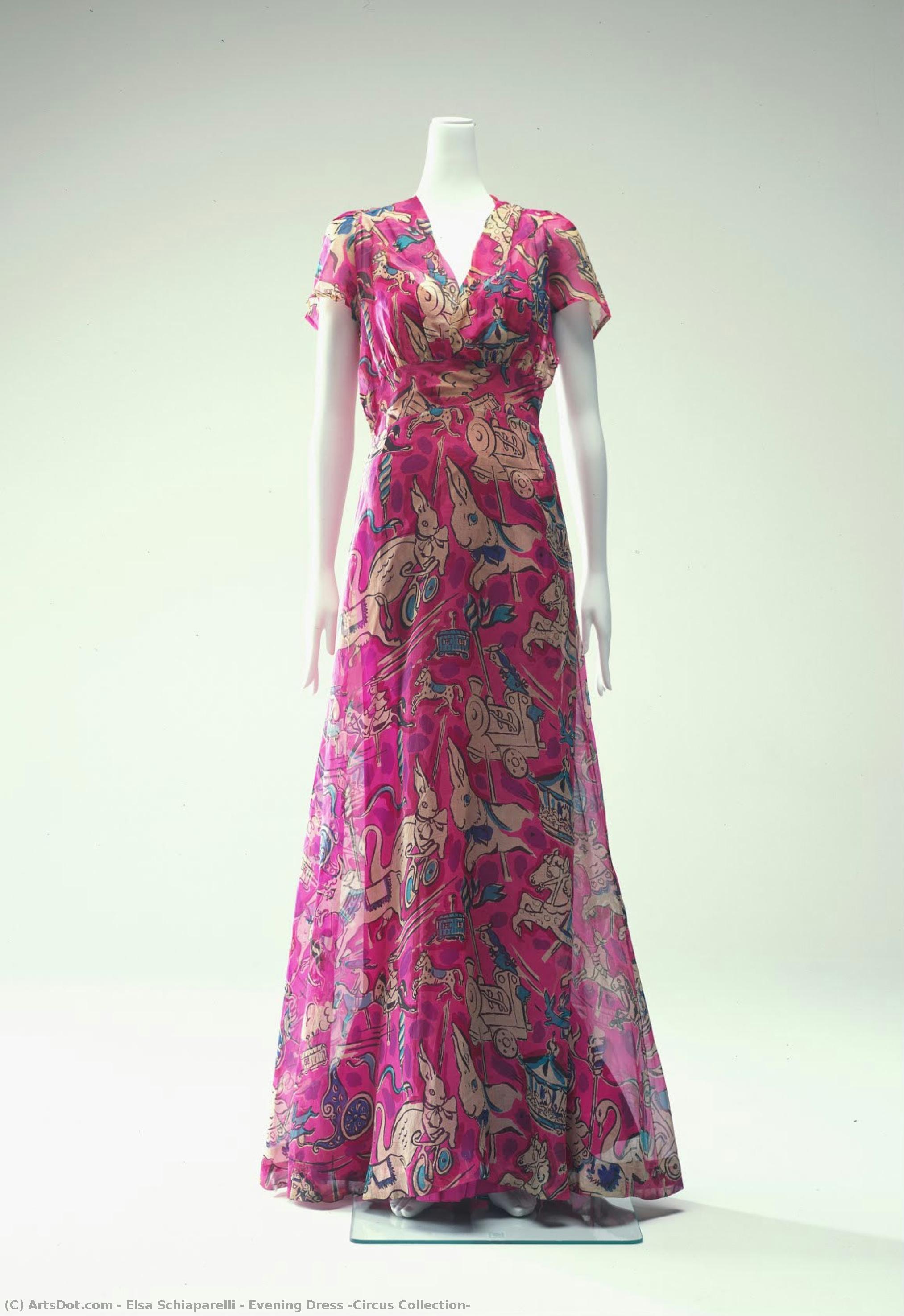 Evening Dress (circus Collection) — Elsa Schiaparelli