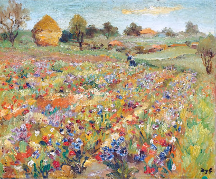 The Field Of Poppies — Marcel Dyf