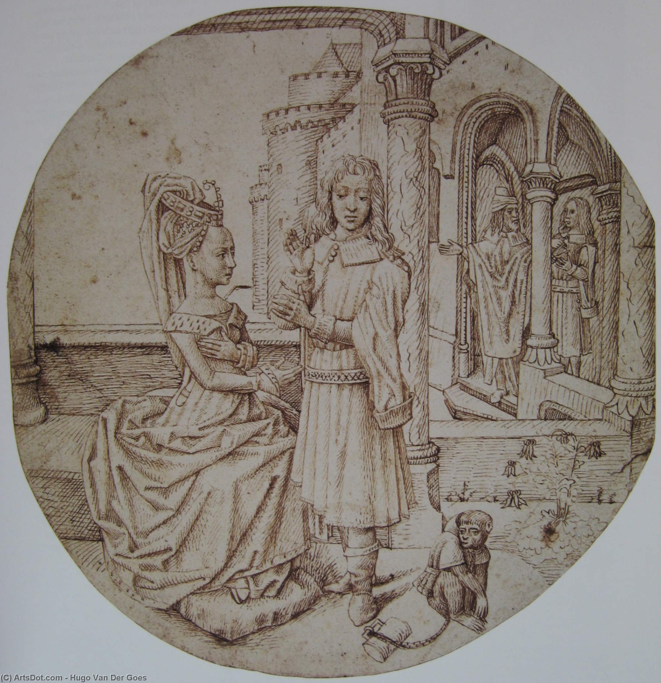 Joseph And Asenath — Hugo Van Der Goes