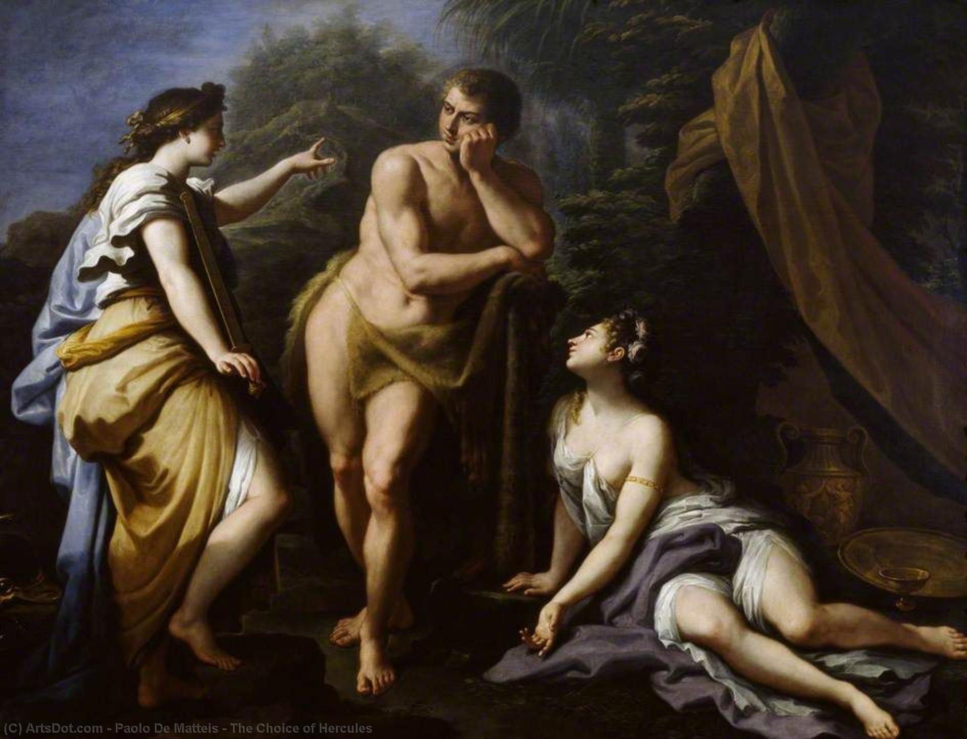 The Choice Of Hercules — Paolo De Matteis