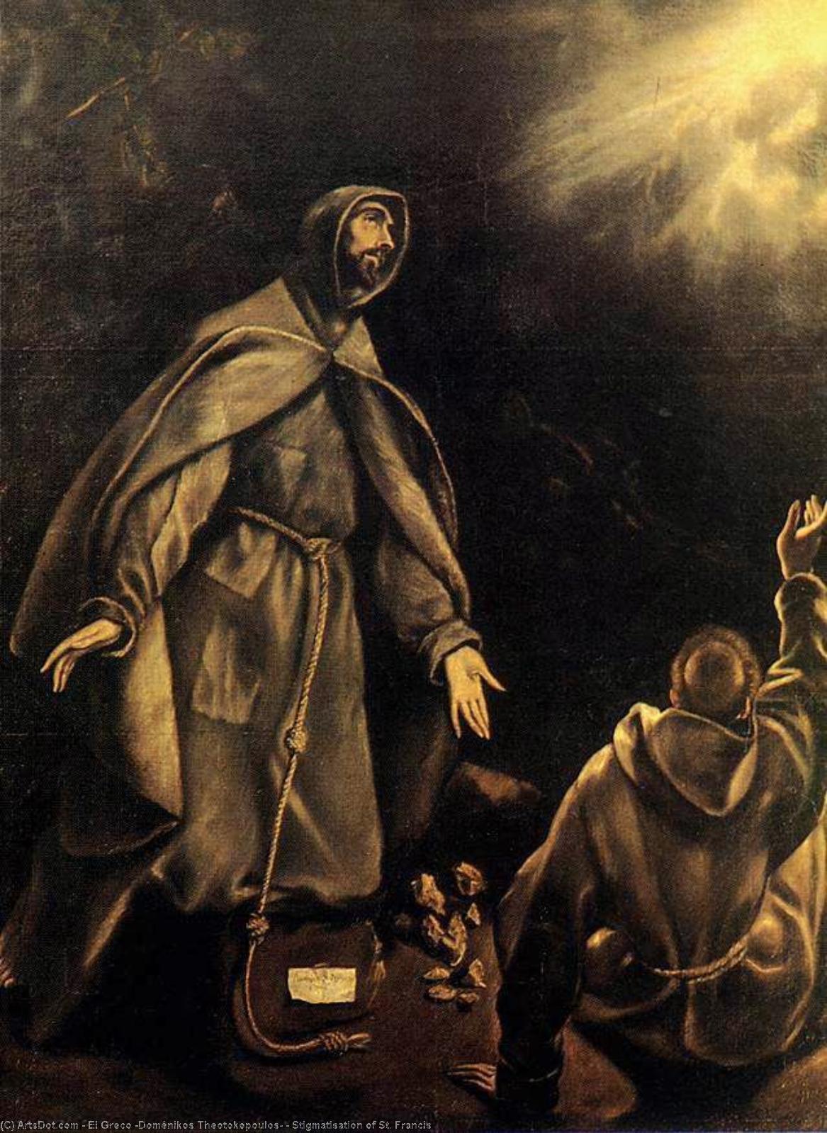 Estigmatización De San Francisco — El Greco