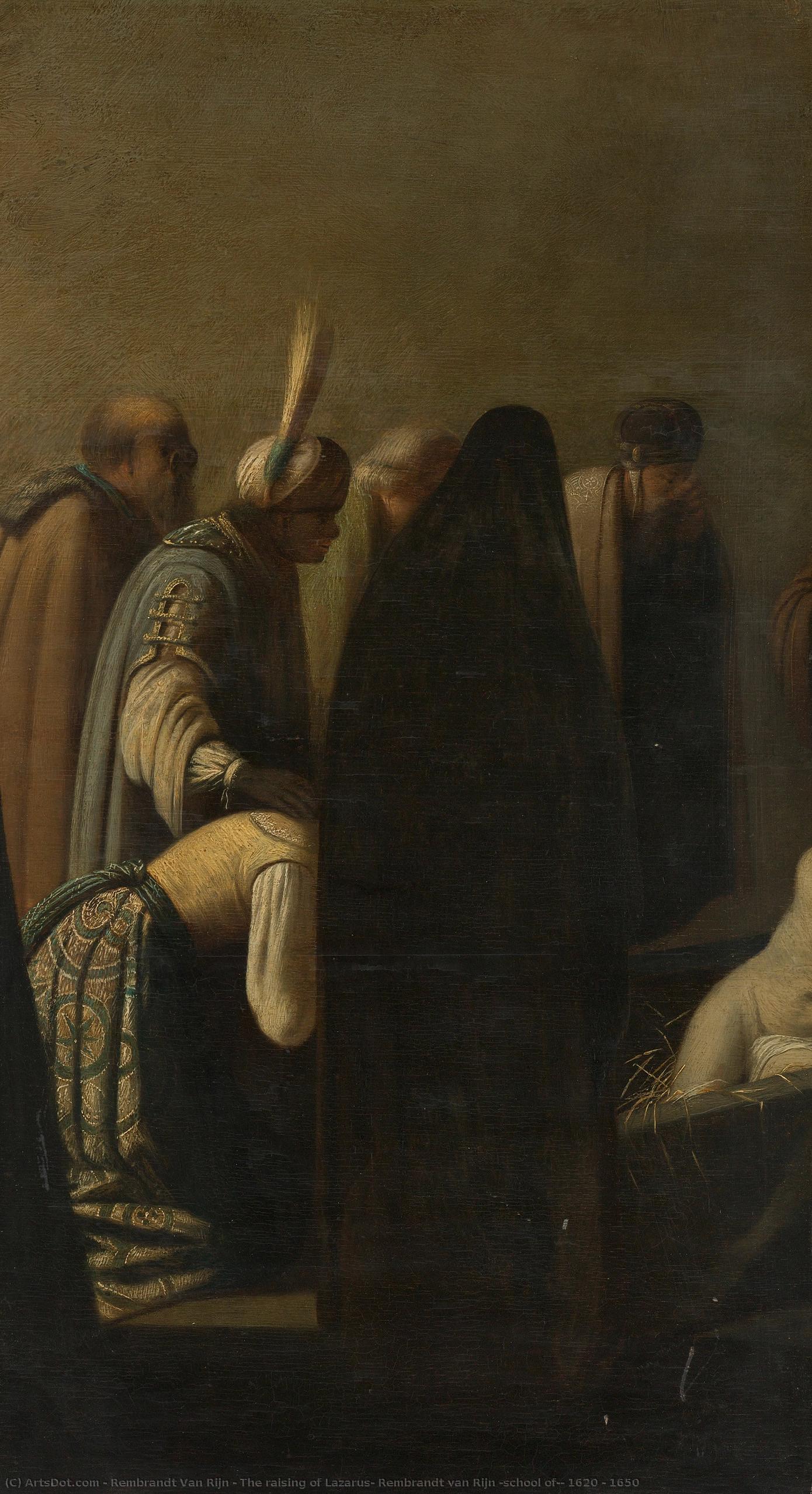 Die Auferstehung Lazars, Rembrandt Van Rijn (schule), 1620 – 1650 — Rembrandt Van Rijn