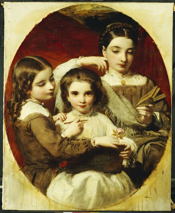 Portrait Of The Russell Sisters — James Sant