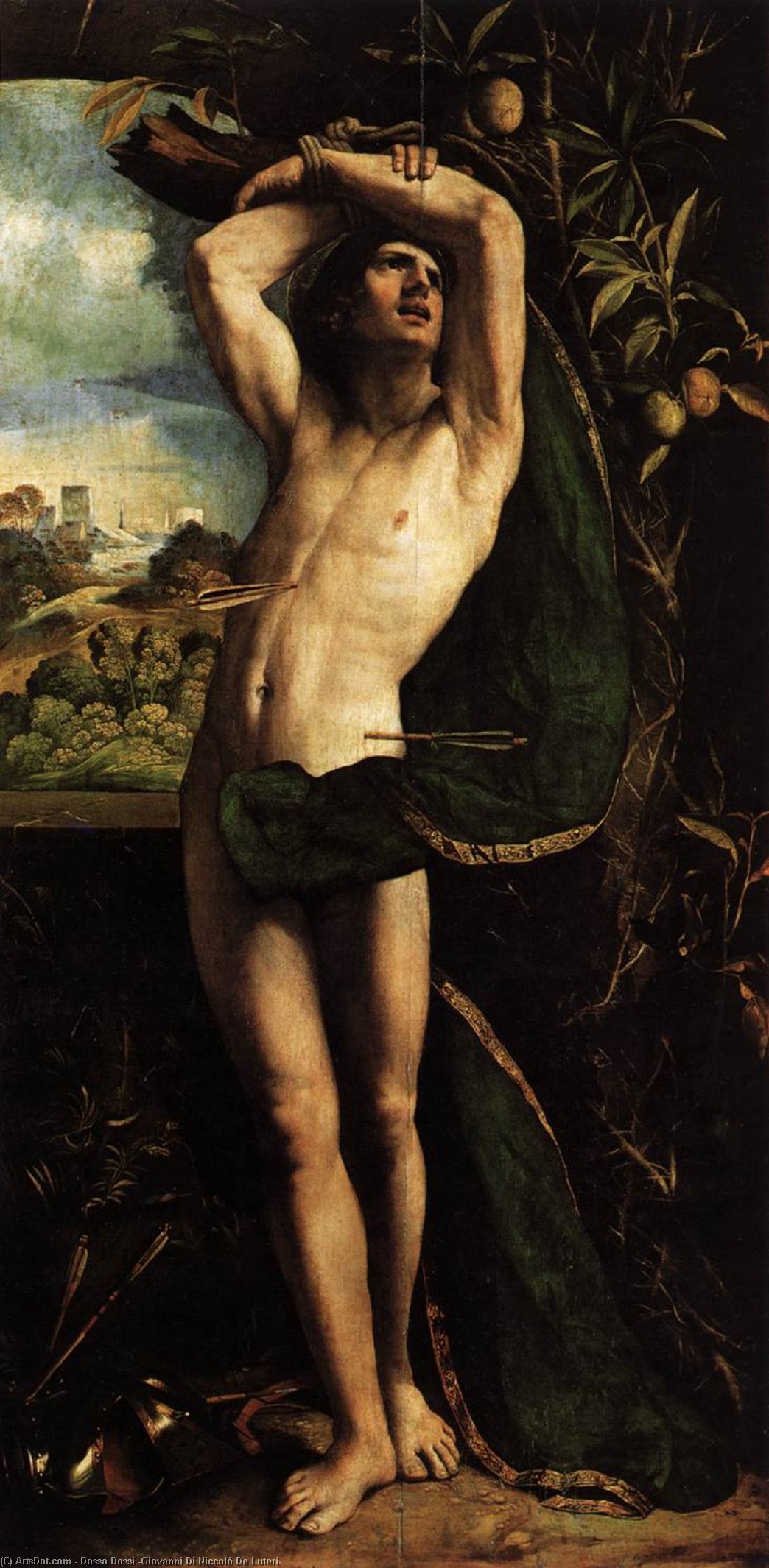 St Sebastian — Dosso Dossi (giovanni Di Niccolò De Luteri)