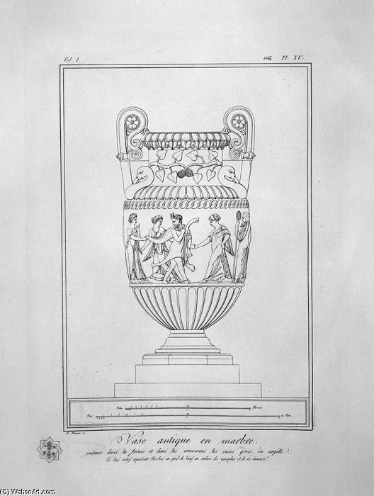 Decorative Marble Vase (inc. In Outline) — Giovanni Battista Piranesi