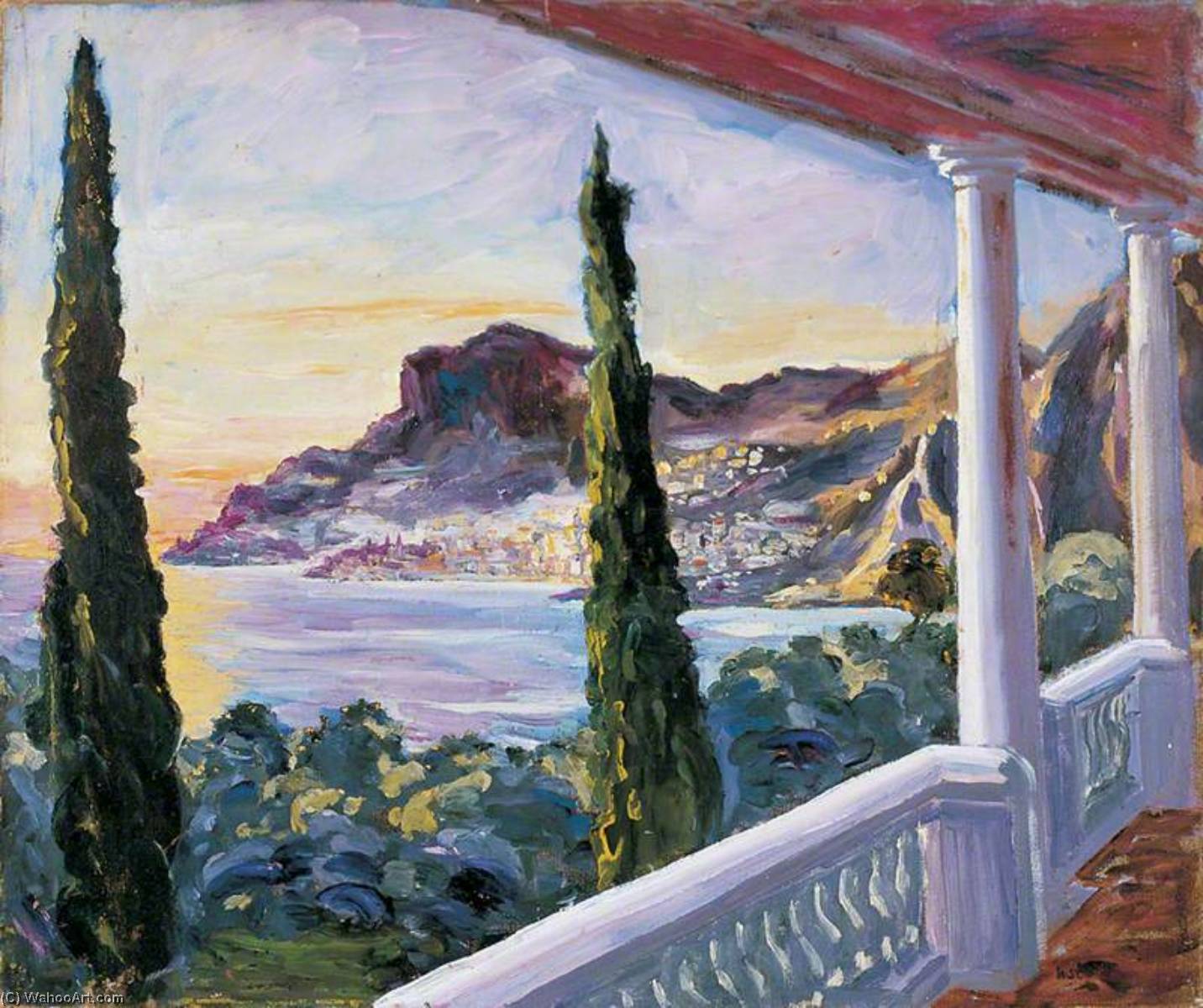 A View Of Monte Carlo And Monaco — Winston Spencer Churchill