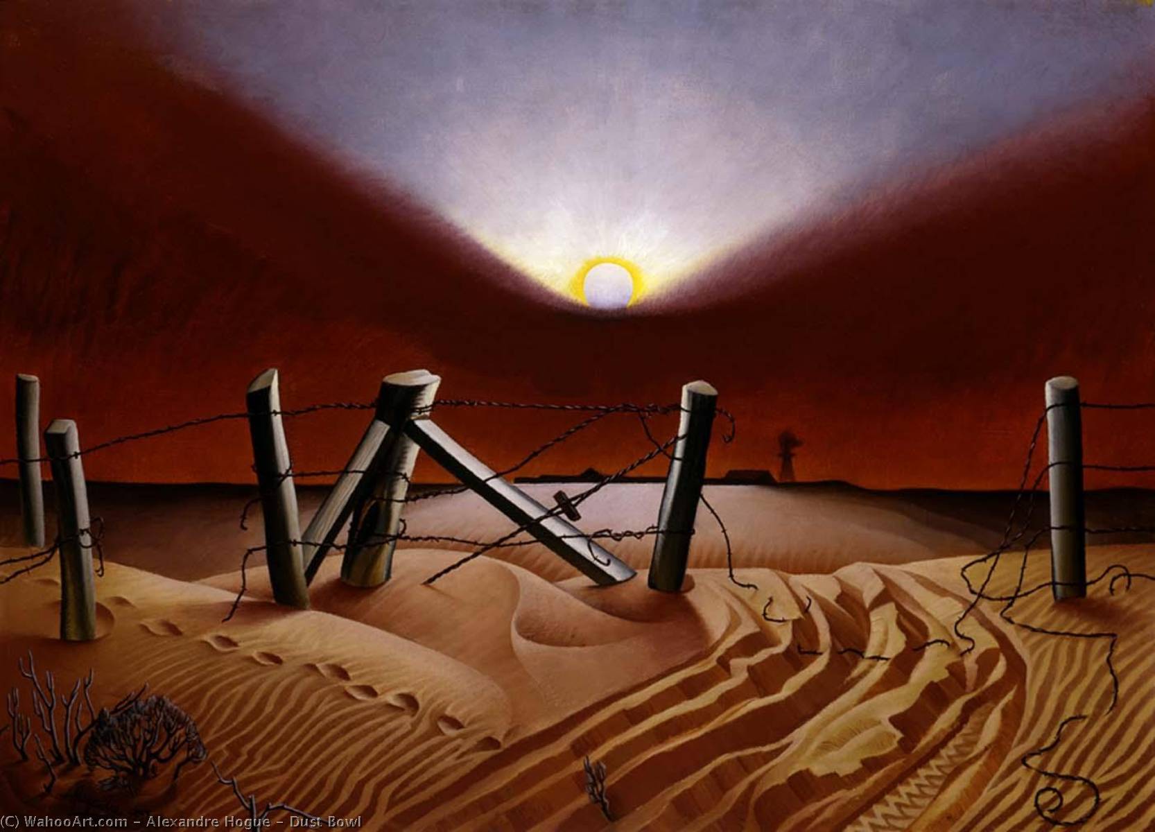 Dust Bowl — Alexandre Hogue