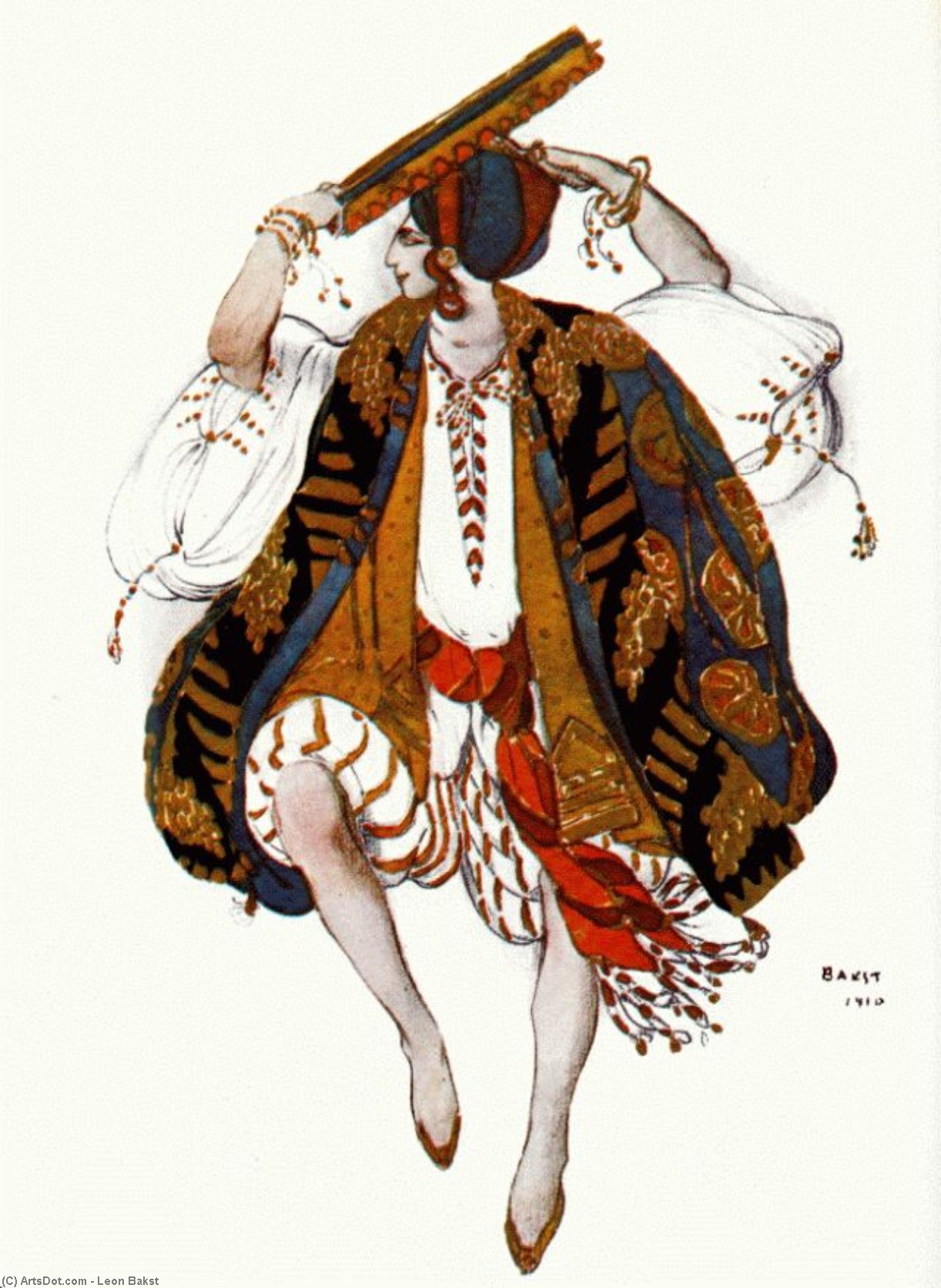 Kleopatra Tanzt Jüdisch — Léon Bakst