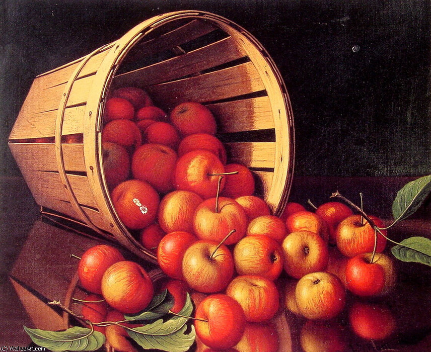 Apples Tumbling From A Basket — Леви Уэллс Прентис