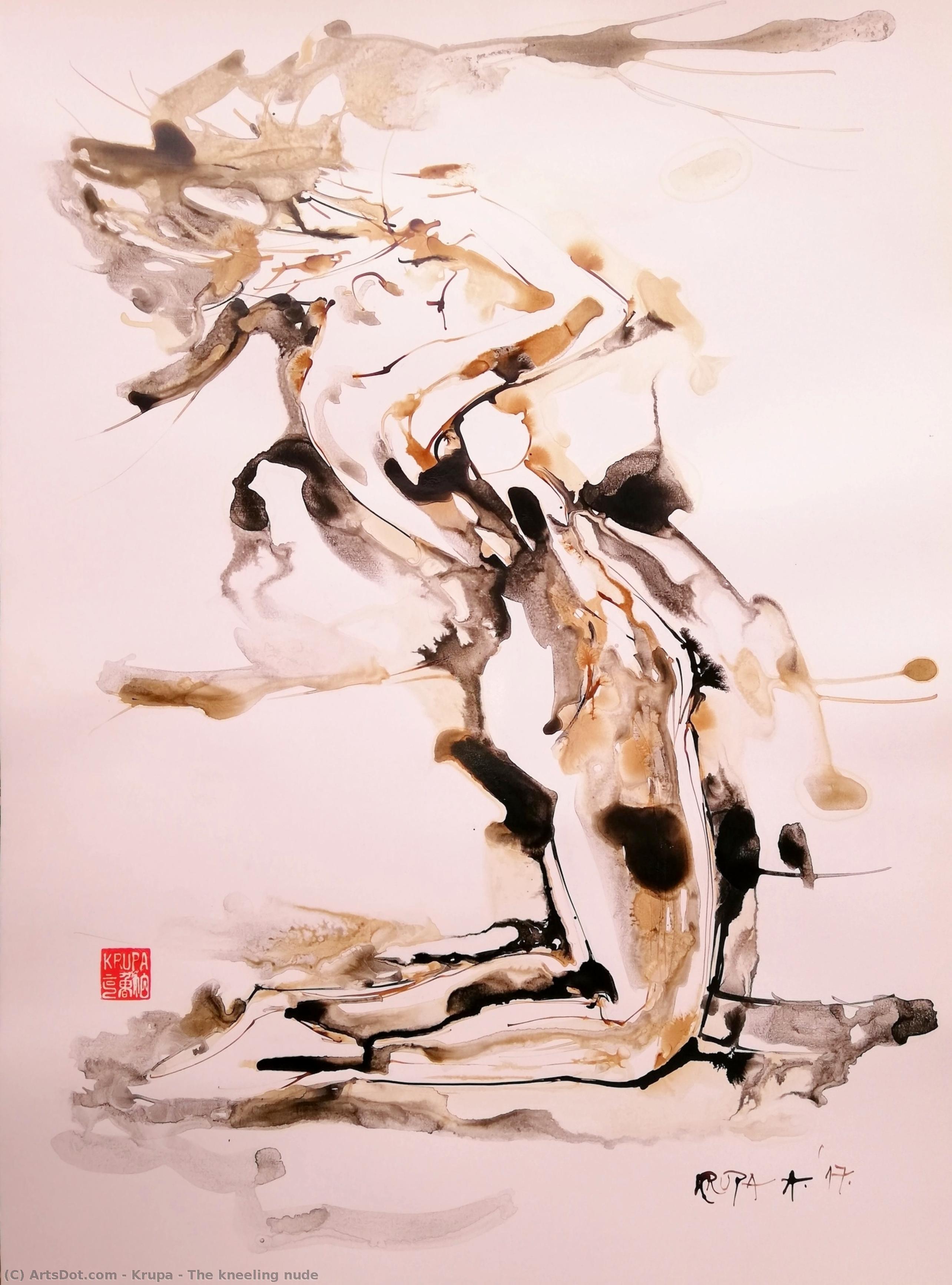 The Kneeling Nude — Alfred Freddy Krupa