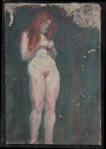 Académie De Femme Nue Debout — Valentine Reyre
