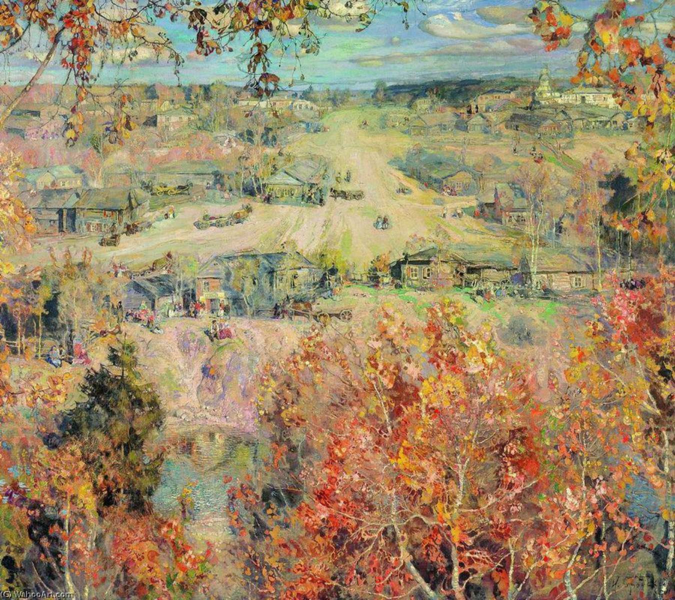 Golden Autumn — Isaak Brodsky