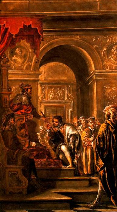 San Ambrosio Nombrado Gobernador De Milán — Juan De Valdés Leal