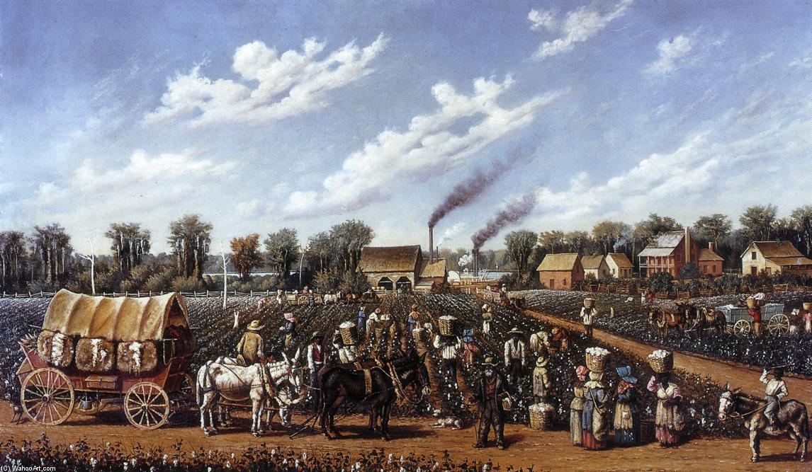 Cotton Plantation On The Mississippi — William Aiken Walker