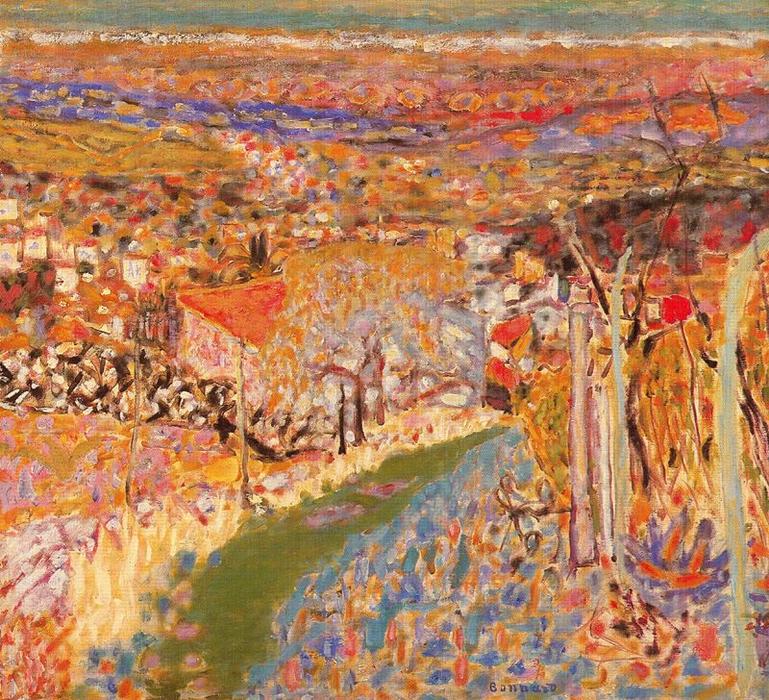 Landscape Over Le Cannet — Pierre Bonnard