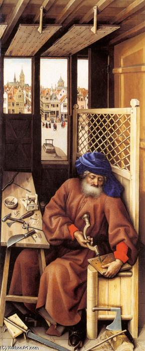 Mérode Retablo (ala Derecha) — Robert Campin (maestro De Flémalle)