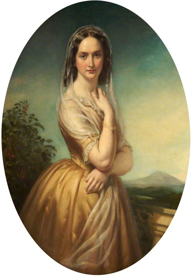 'love', Portrait Of A Lady ('grace Was In All Her Steps. Heaven In Her Eye, In Every Gesture Dignity And Love') (from John Milton's 'paradise Lost') — John Lindsay Lucas