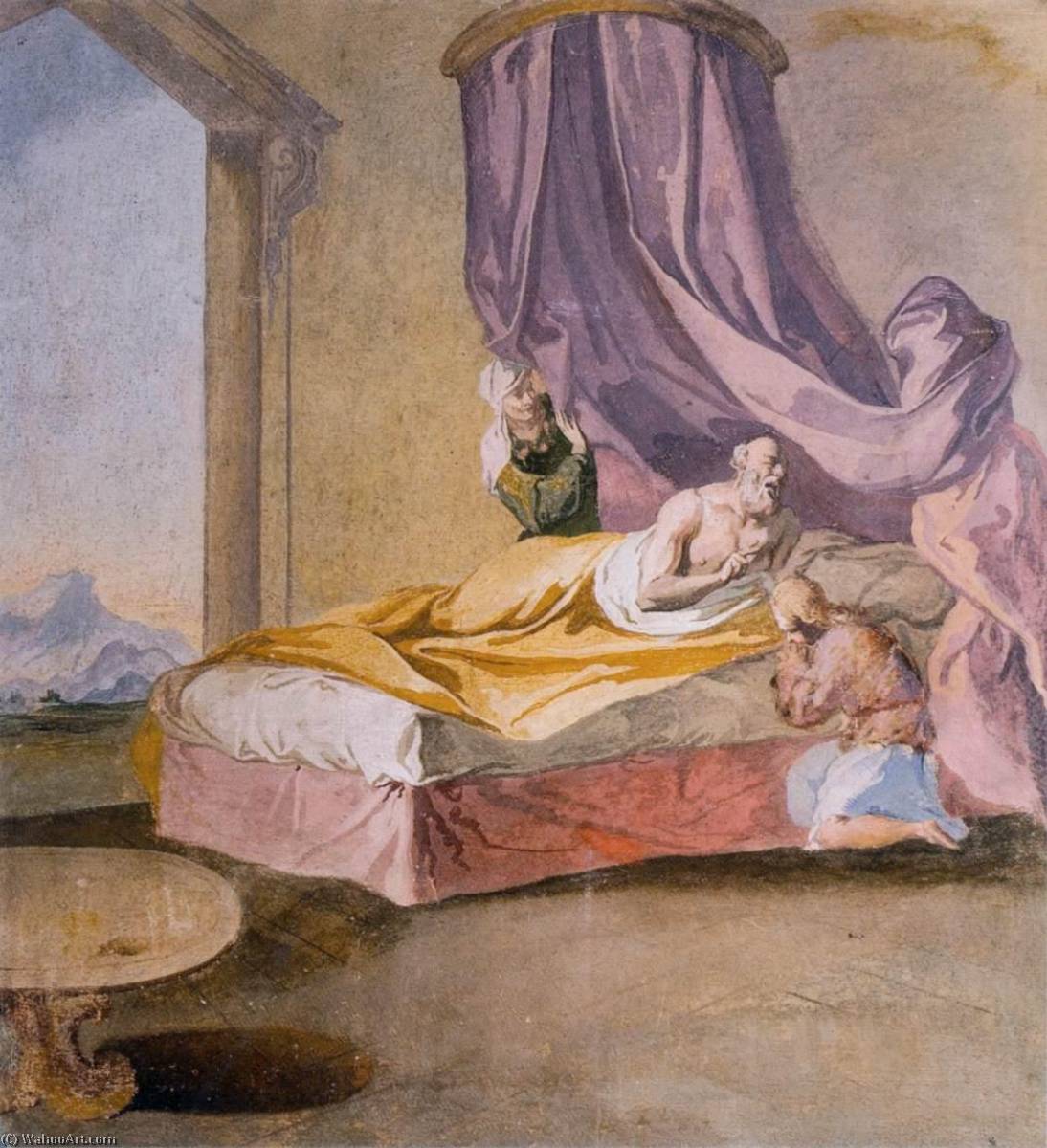 Jacob Tricking Isaac And Receiving His Blessing — Mattia Bortoloni