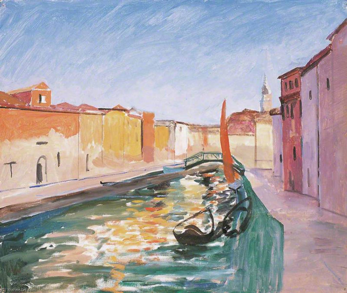 Canal Scene, Venice — Winston Spencer Churchill