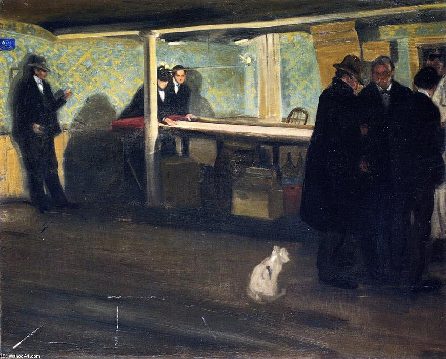 Evening At The Club — Alfred Henry Maurer