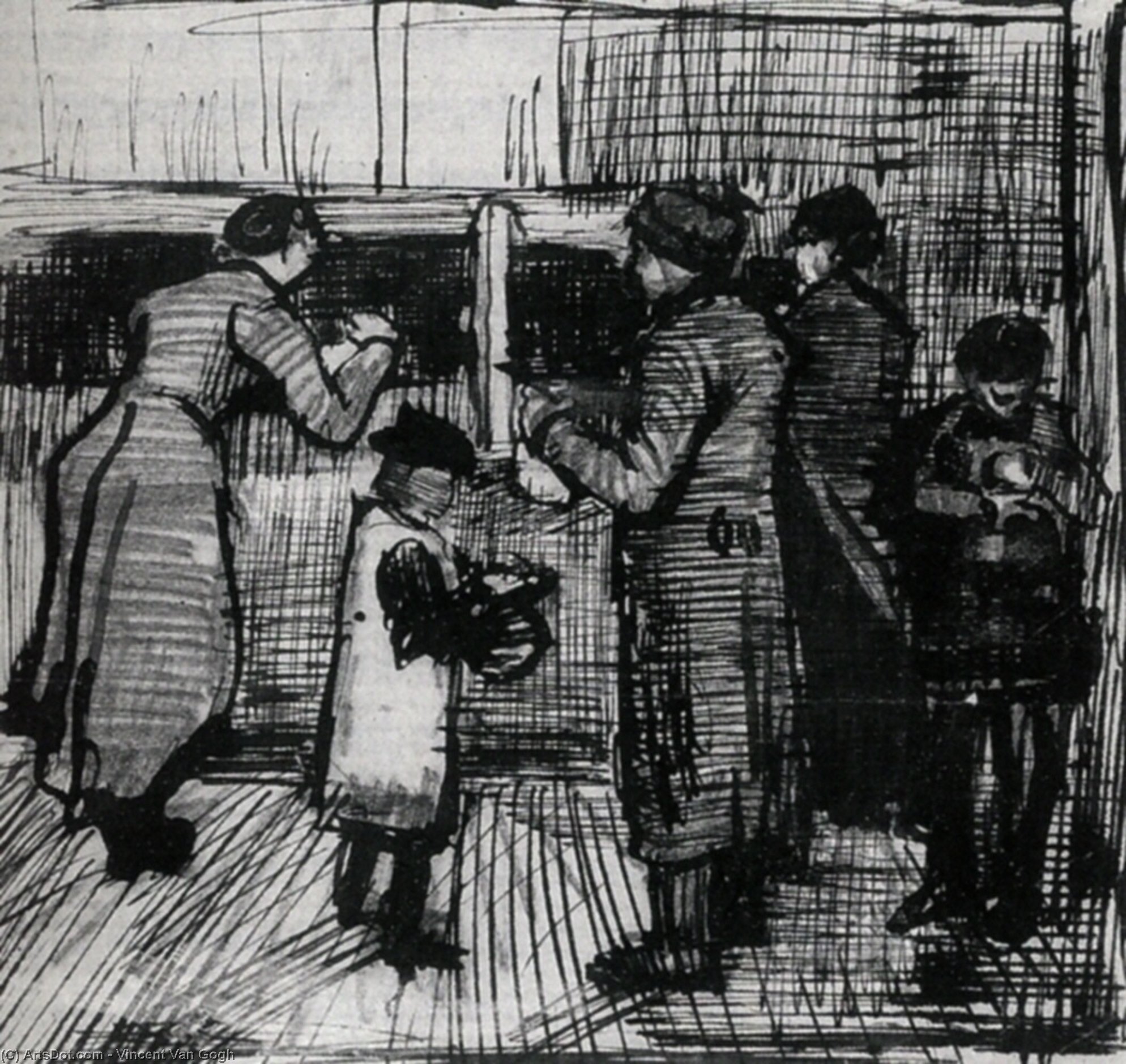 The Public Soup Kitchen — Vincent Willem Van Gogh